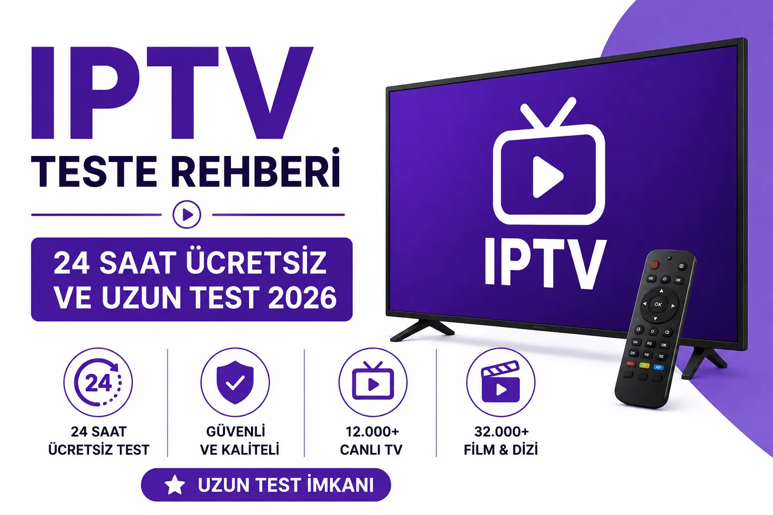 Smart IPTV teste ve fiyat rehberi 2026