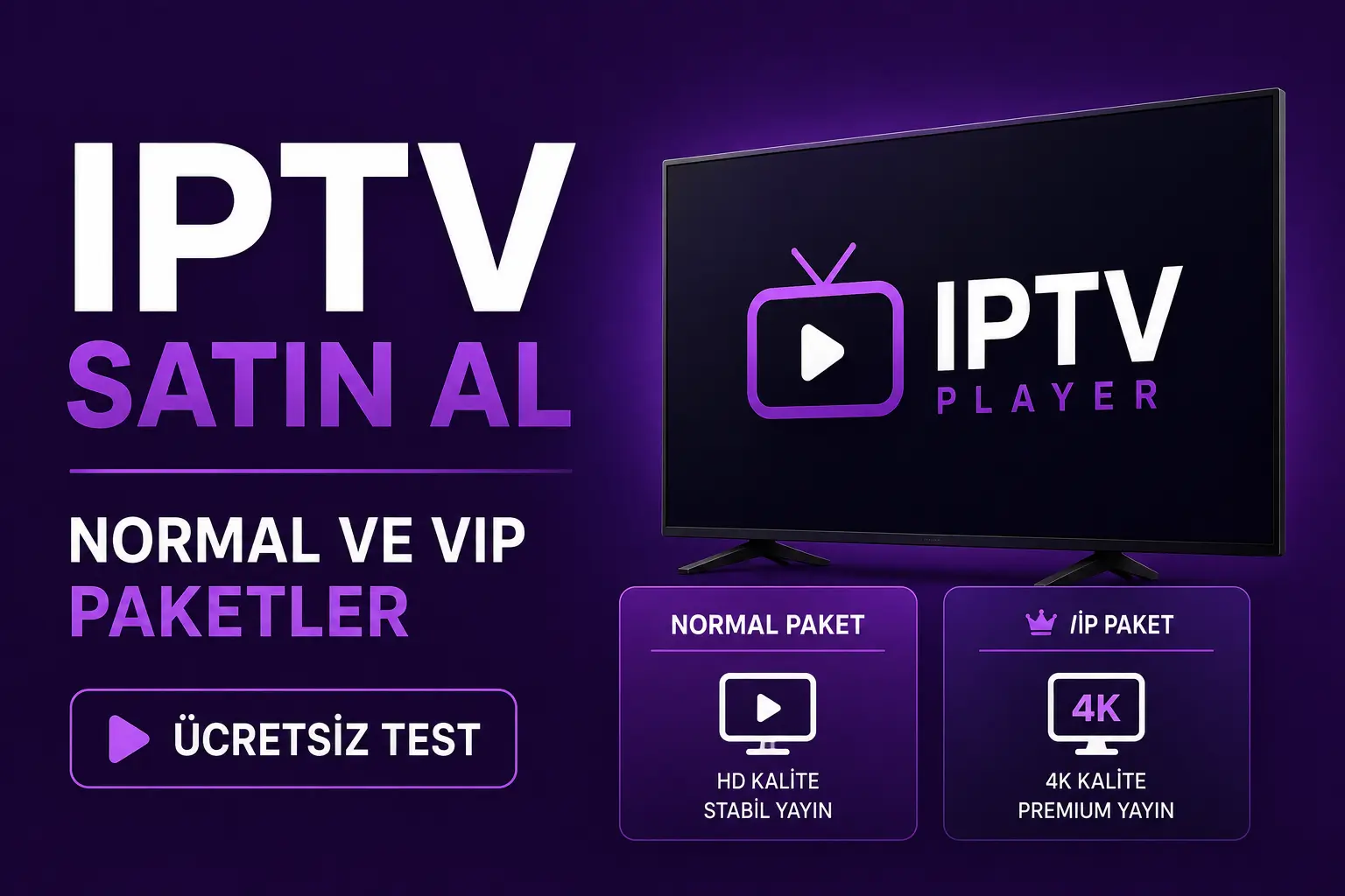 Normal ve VIP seçenekleriyle IPTV kullanım rehberi