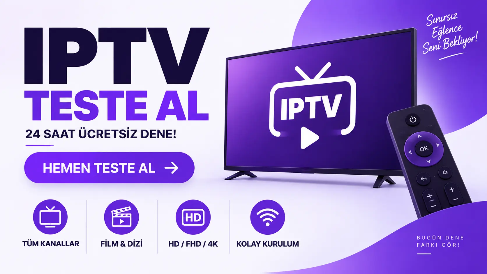 Smart IPTV televizyon kurulum rehberi