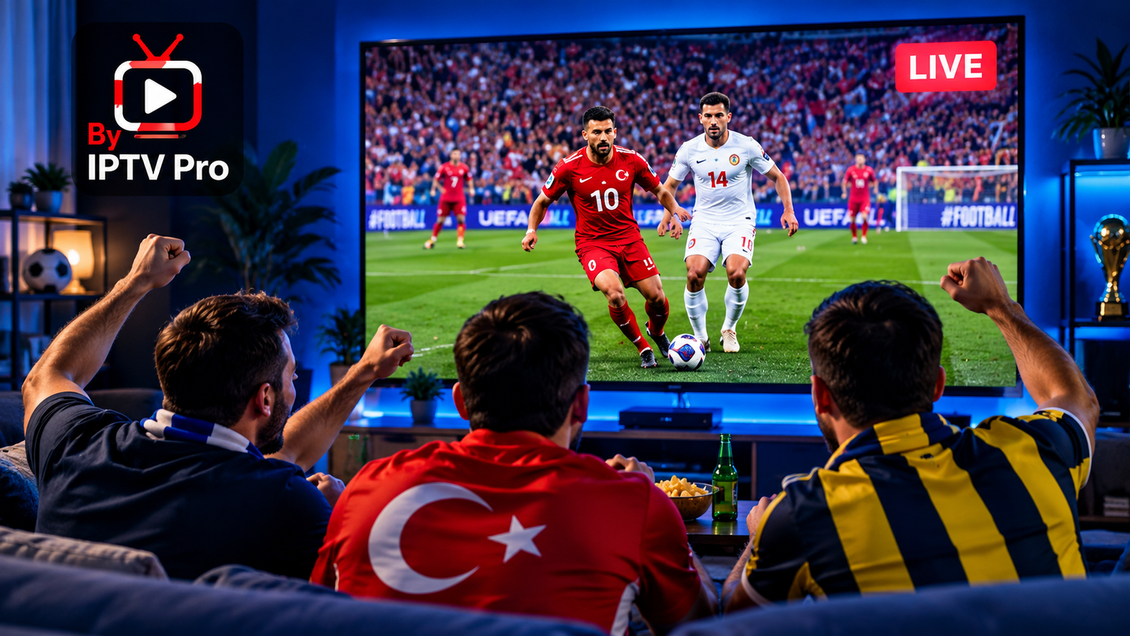By IPTV Pro M3U URL ekleme adımları