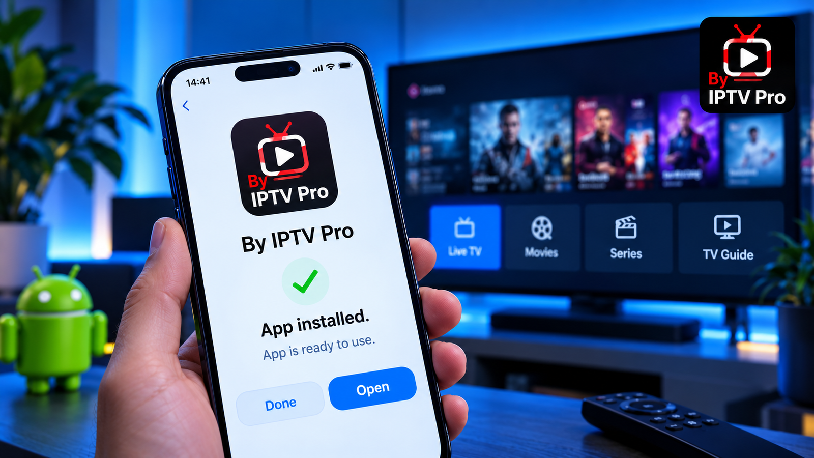 By IPTV Pro APK M3U kurulumu ve Android cihaz desteği
